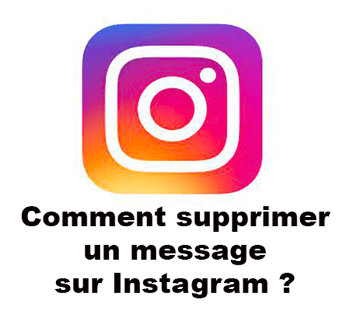 supprimer un message reçu sur instagram