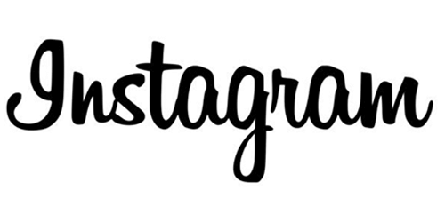Logo Instagram texte