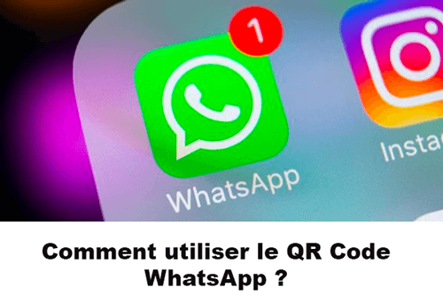 Scanner le code QR WhatsApp pour ajouter des contacts